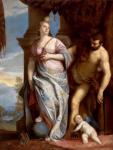 Paolo Veronese: Allegory of Wisdom and Strength (The Choice of Hercules or Hercules and Omphale)