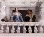 Paolo Veronese: Figures behind the Parapet