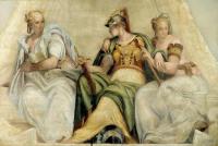 Paolo Veronese: Minerva between the Geometry and Arithmetic