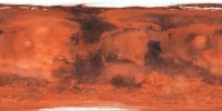 Mars Texture Image - 2048x1024
