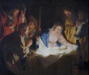 Gerard van Honthorst: The Adoration of the Shepherds