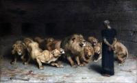 Briton Riviere: Daniel in the Lion\'s Den