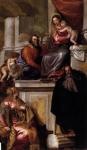 Paolo Veronese: Holy Family with Saints Anthony Abbot, Catherine and the Infant John the Baptist