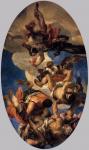 Paolo Veronese: Jupiter Hurling Thunderbolts at the Vices