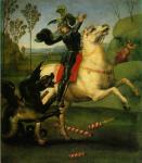 Raffaello Sanzio da Urbino (Raphael): Saint George Struggling with the Dragon
