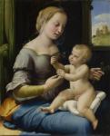 Raffaello Sanzio da Urbino (Raphael): The Madonna of the Pinks