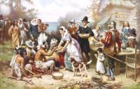 Jean Leon Gerome Ferris: The First Thanksgiving 1621