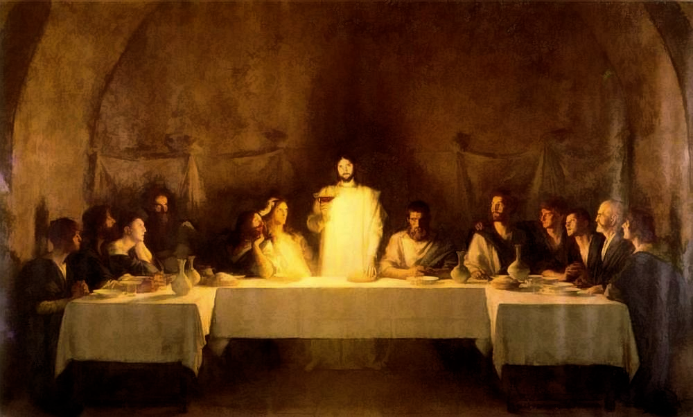 The Last Supper by Pascal-Adophe-Jean Dagnan-Bouveret