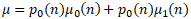 Sum of means formula