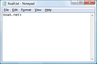 fputc() Output File