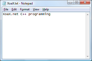 fputs() Output File
