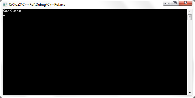 vector<X, A>::push_back() Output