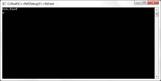 vector<X, A>::rbegin() Output