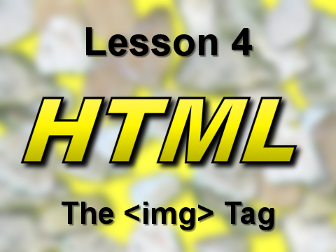 HTML Image Tag Lesson