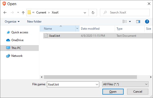 Choose File